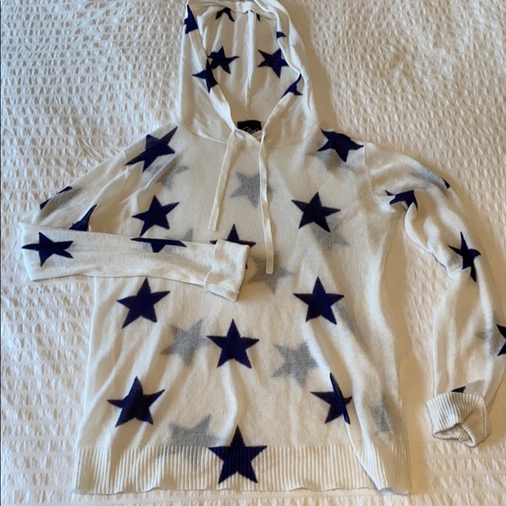 Saks 5th Ave. Star Hooded Sweatshirt